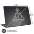 Wizarding Worlds Harry Potter Deathly Hallows Symbol Universal Laptop 12in (9.8 x 6.8in) Skin